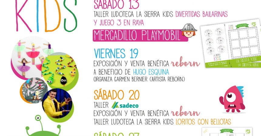 Programación La Sierra Kids Noviembre