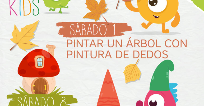 Talleres infantiles 1-8 de octubre Talleres infantiles 1-8 de octubre