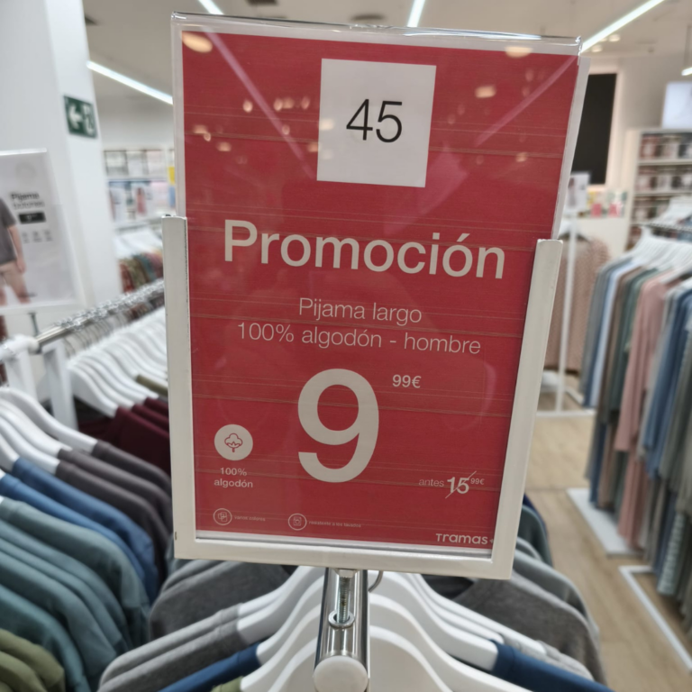 Pijamas de hombre en Tramas