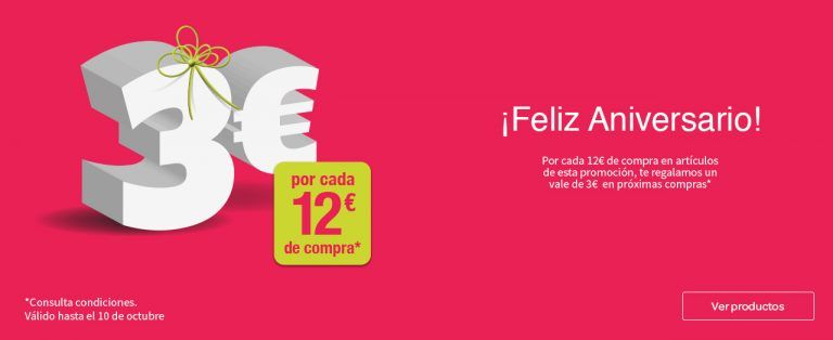 Feliz aniversario con Carrefour