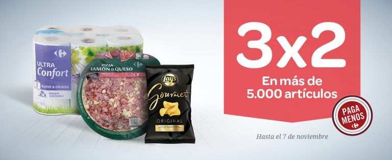 Paga menos con las ofertas de Carrefour