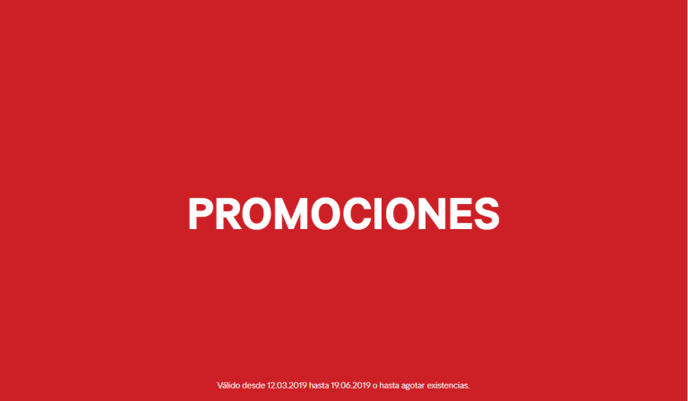 Aprovecha las promociones de H&M.