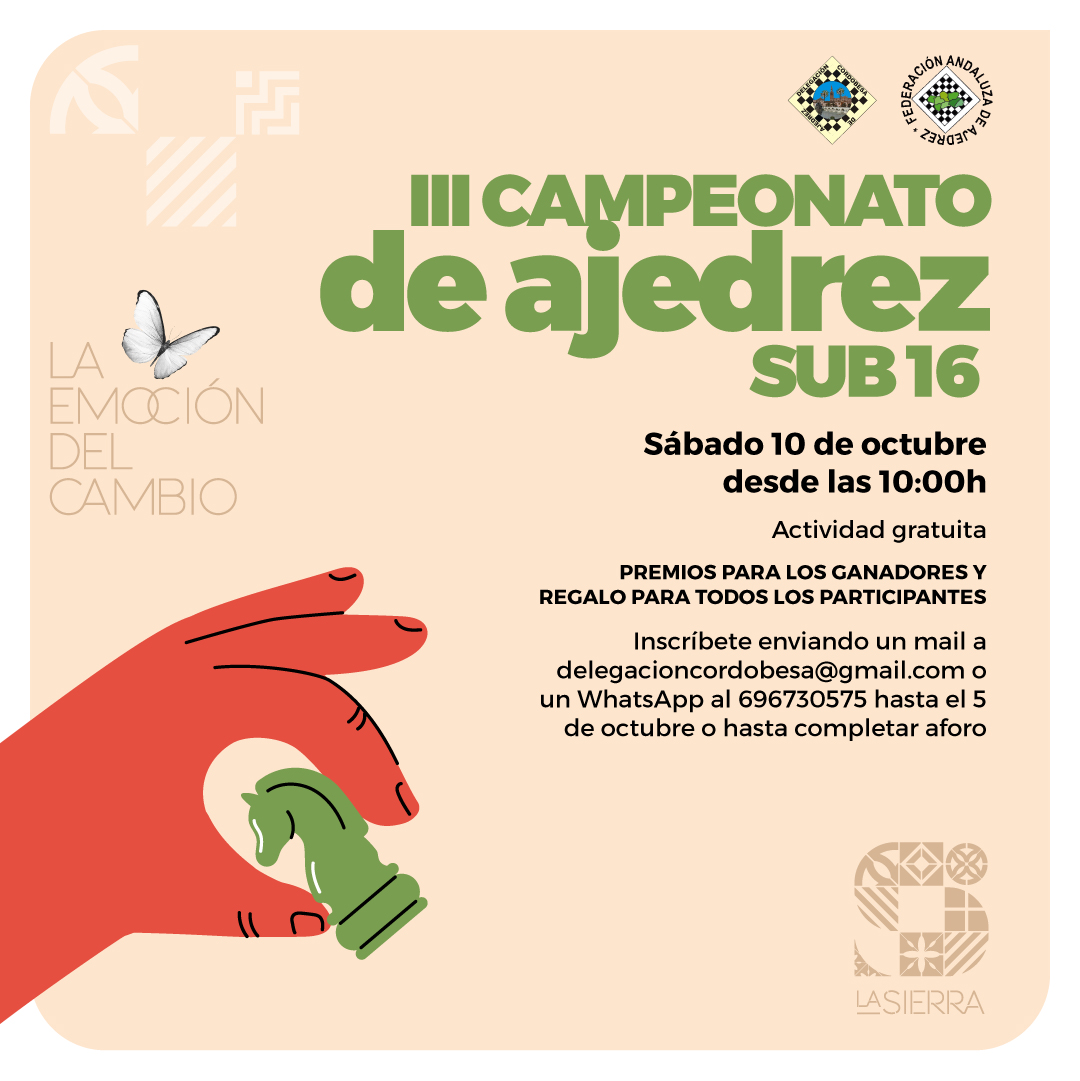 Imagen de III Campeonato de ajedrez sub16