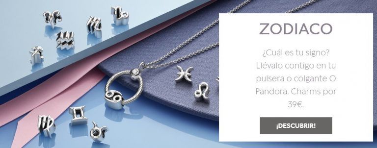Tu Charm del Zodíaco en Pandora