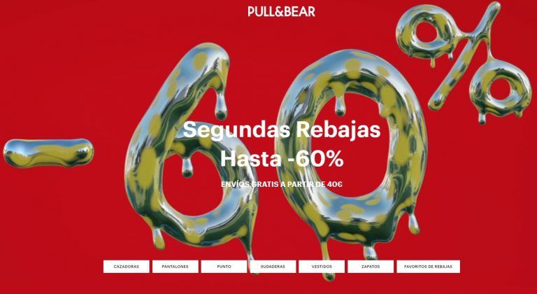 Segundas rebajas de Pull & Bear