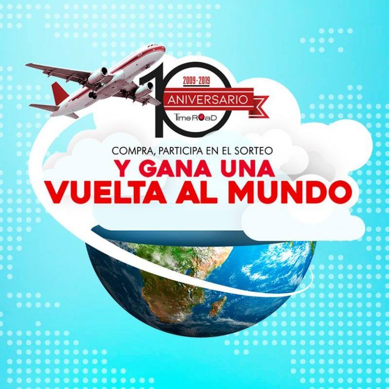 Gana un viaje con tus compras con Time Road.