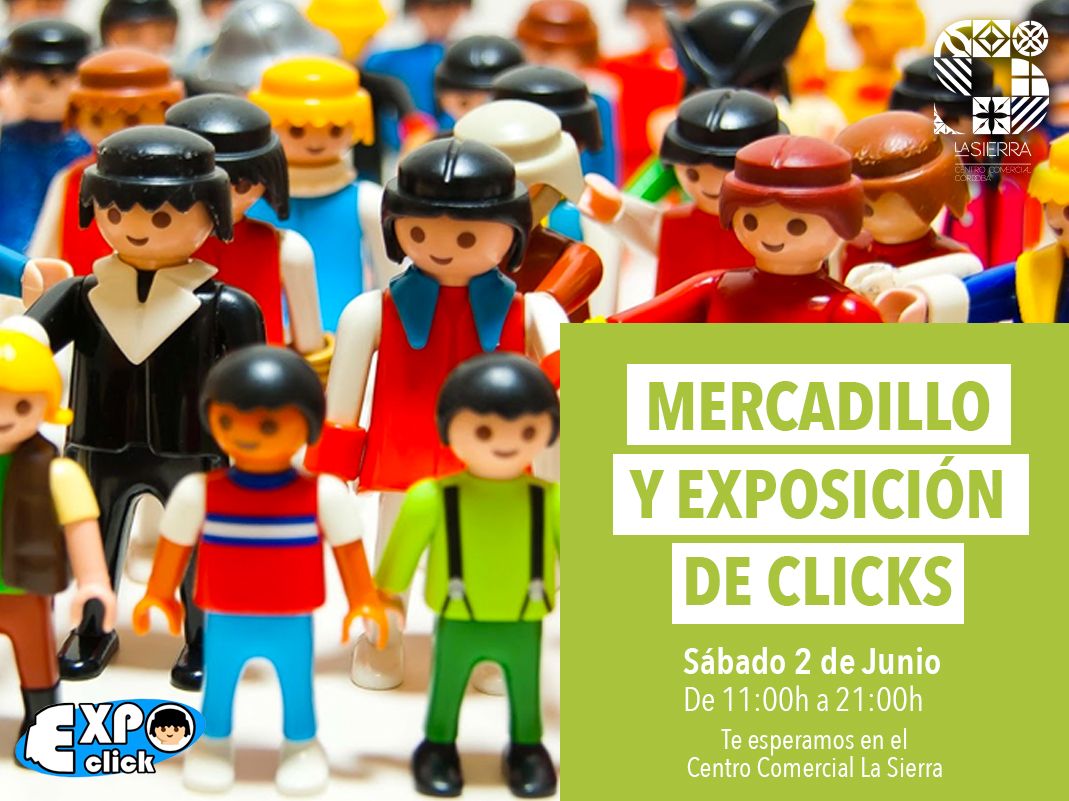 Intentar explosión Sui La Sierra acoge un mercadillo sobre el mundo de Playmobil - C.C. La Sierra  Córdoba