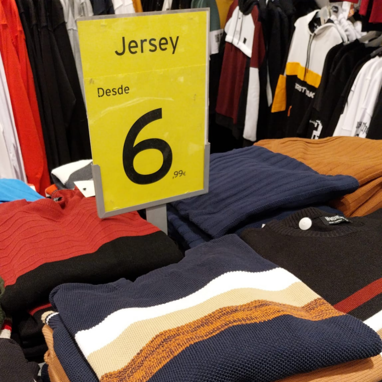 Jerseys desde 6,99€ en Inside